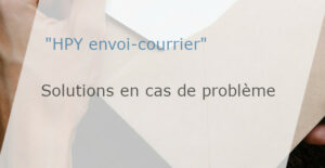 Hpy Envoi Courrier A Quoi Correspondent Ces Pr L Vements