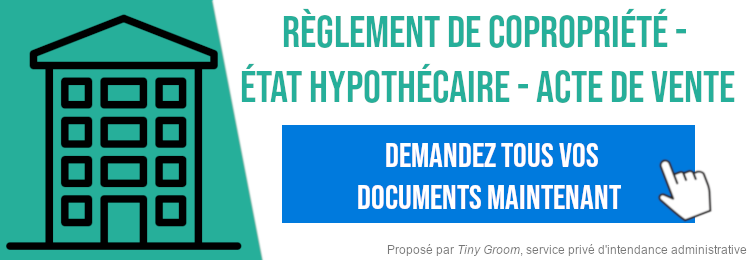 Demande documents immobilier