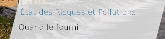 ERP et risques d'inondations